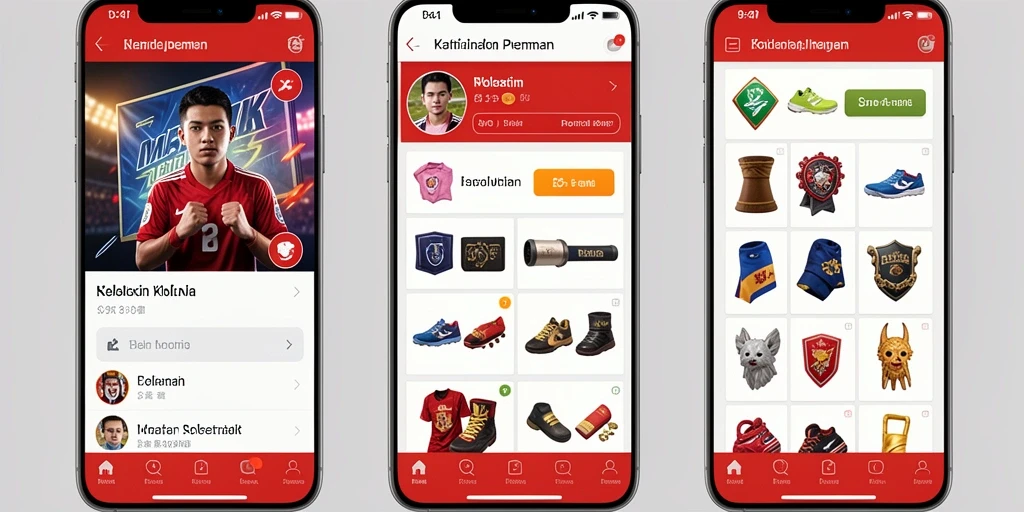 Tampilan awal permainan yang menarik.