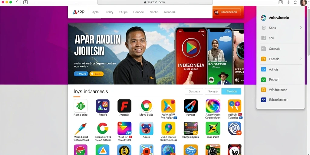 Tampilan antarmuka yang menarik dan mudah dinavigasi.