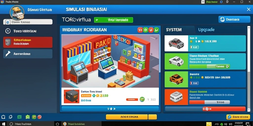 Tampilan antarmuka yang ramah pengguna dan mudah dinavigasi.