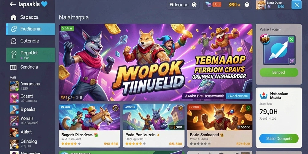 Tampilan antarmuka pengguna yang intuitif dan menarik.