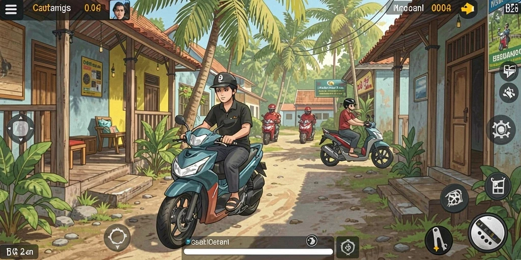 Screenshot menampilkan grafis yang menarik dan gameplay menarik.