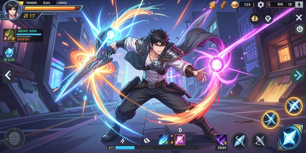 Tampilan grafis yang memukau dan colorful.