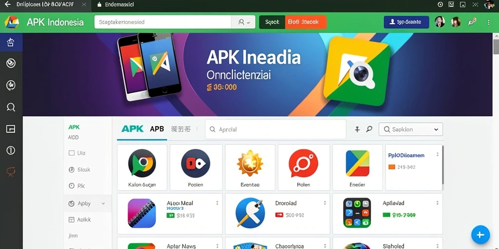 Tampilan menu utama yang menarik dan intuitif.
