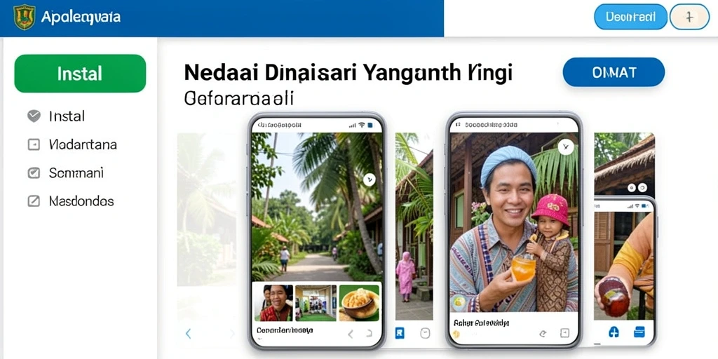 Tampilan antarmuka yang menarik dan modern.