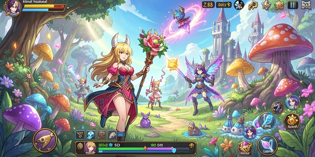 Screenshot menunjukkan antarmuka permainan slot yang menarik.
