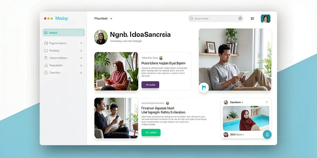 Tampilan antarmuka yang menarik dan mudah digunakan.