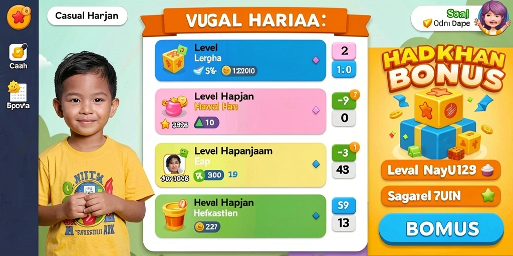 Tampilan antarmuka menarik dan mudah digunakan.
