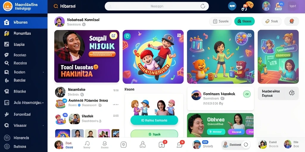 Tampilan antarmuka yang intuitif dan mudah dipahami.