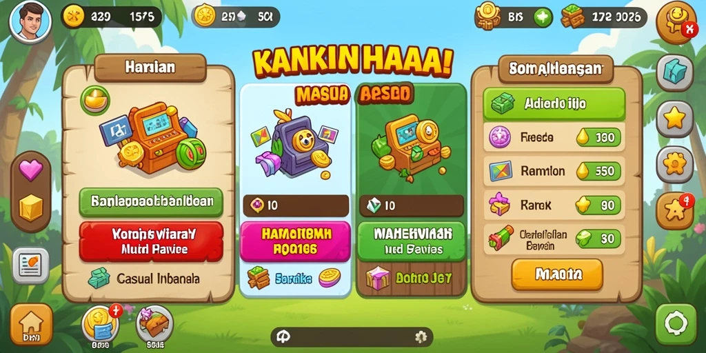 Tampilan antarmuka yang menarik dan modern.