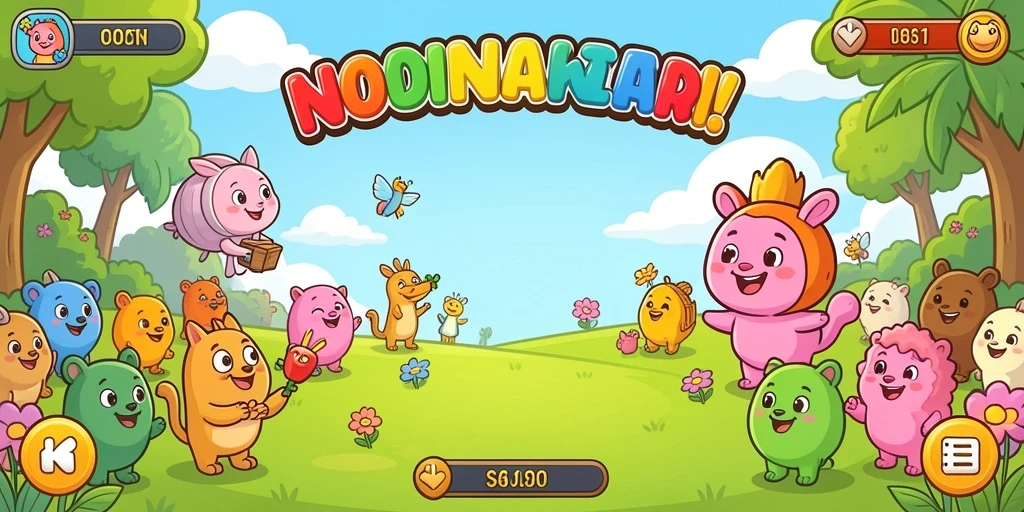 Tampilan antarmuka QQ222 yang menarik dan mudah dinavigasi.