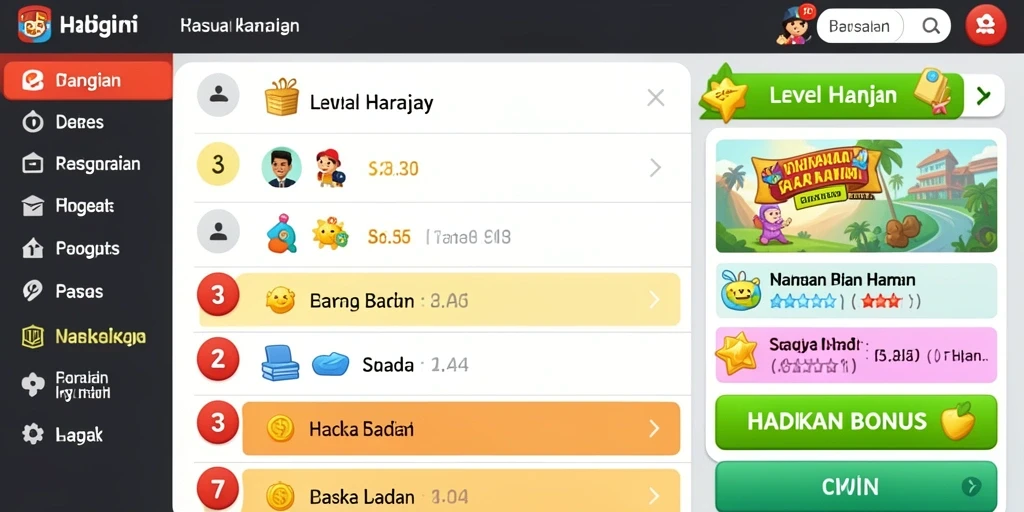 Tampilan antarmuka yang bersih dan mudah dinavigasi.