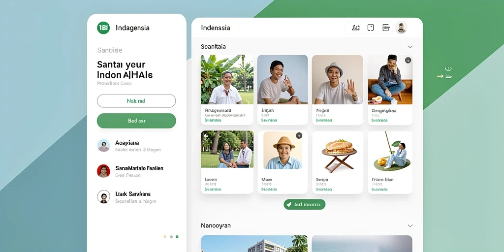 Tampilan antarmuka yang user-friendly dan menarik.